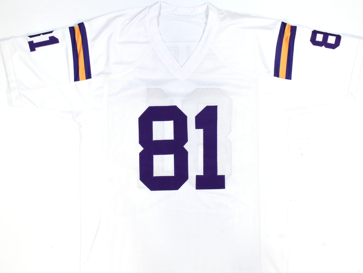 Carl Eller Signed Minnesota Vikings Custom White Jersey