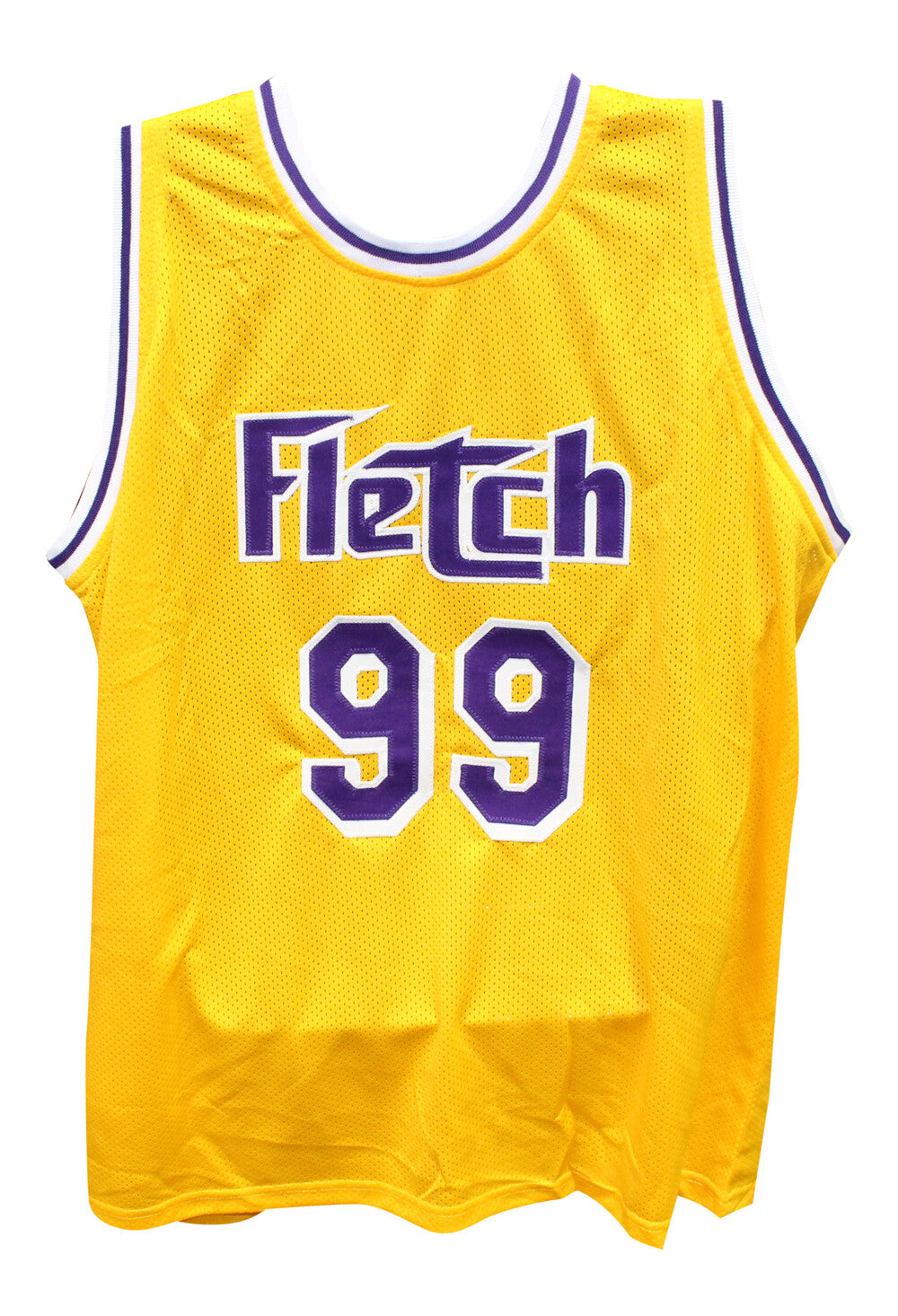 Chevy Chase Autographed Fletch Movie Pro Style Jersey (Beckett)