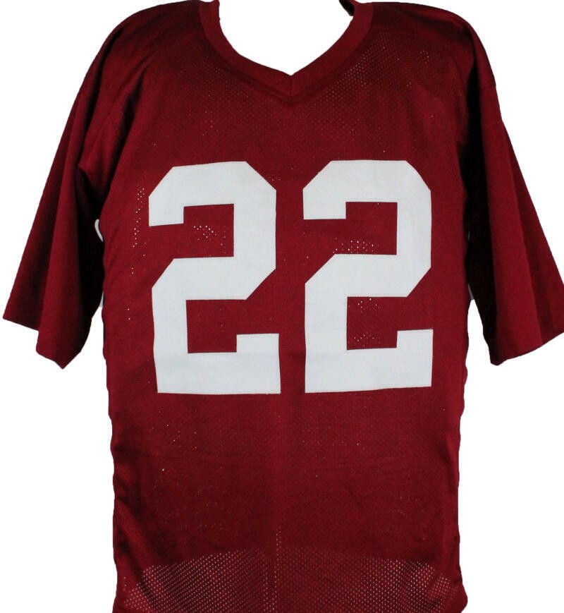 Mark Ingram Signed Maroon Custom College Style Jersey - Heisman 09