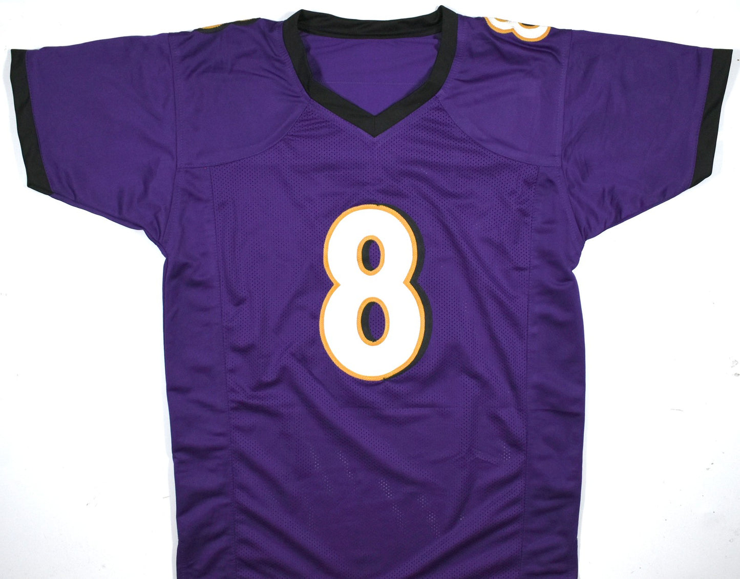 Trent Dilfer Autographed Baltimore Ravens Style Purple Custom Jersey
