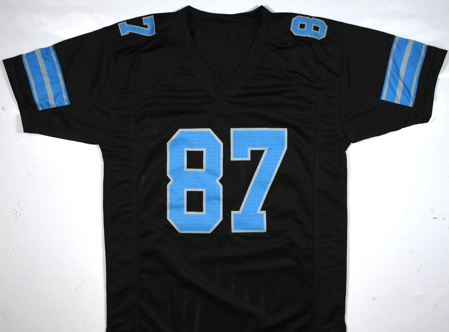 Sam LaPorta Signed Detroit Lions Custom Black Jersey