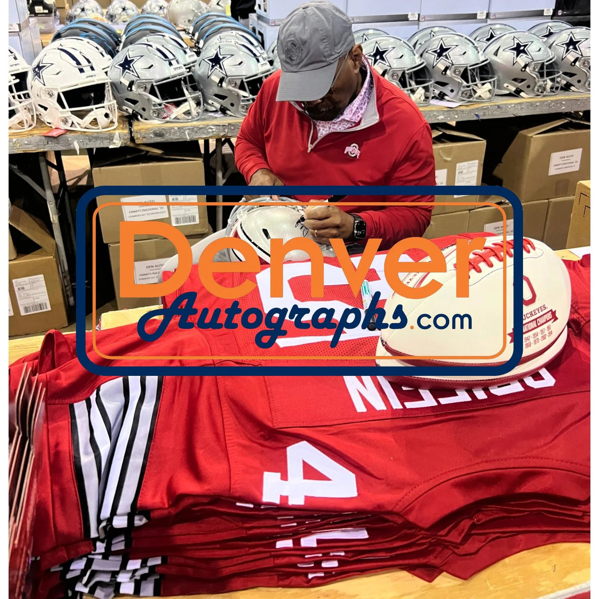 Archie Griffin Autographed Ohio State Buckeyes Proline Throwback Helmet