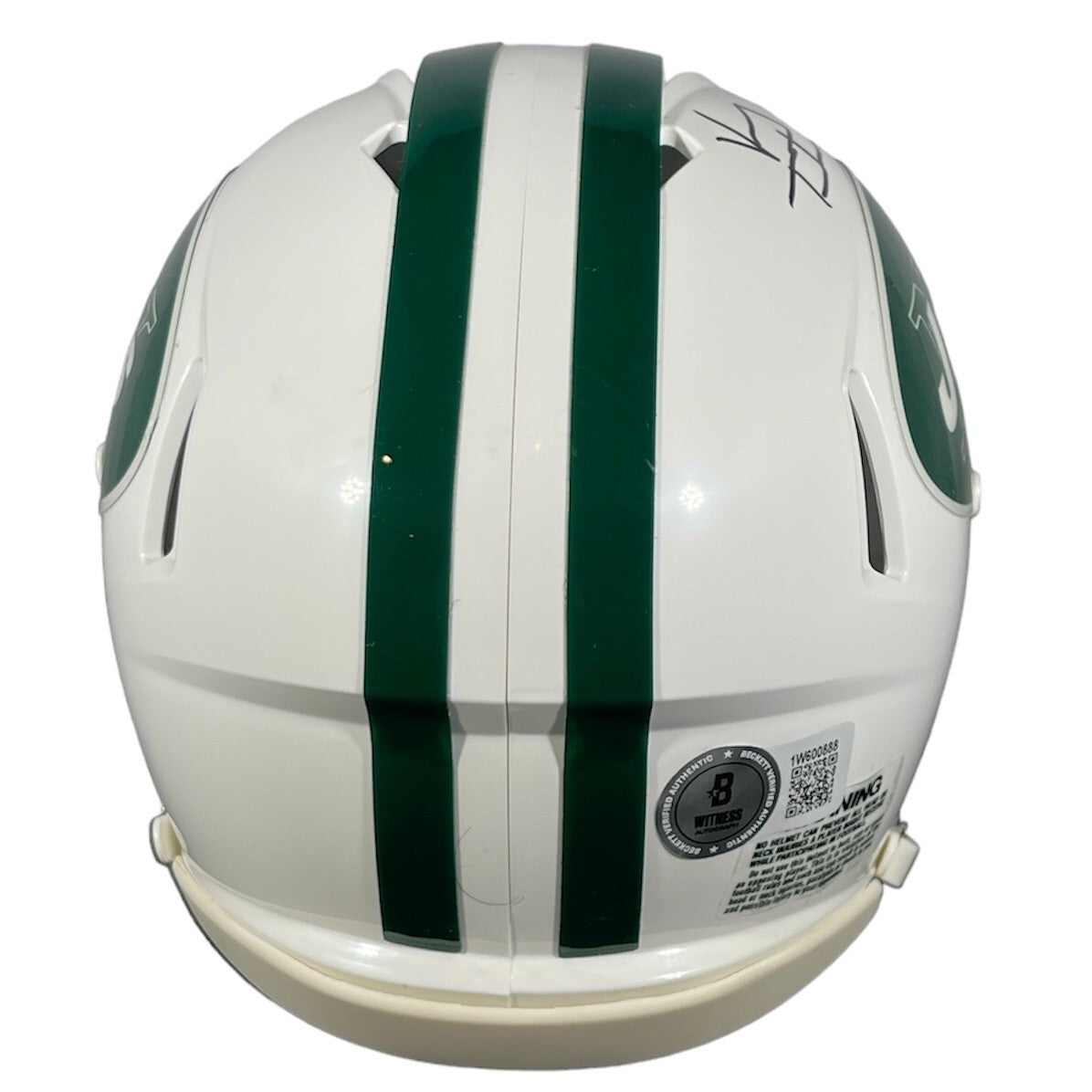 Vinny Testaverde New York Jets Signed Throwback Mini Helmet