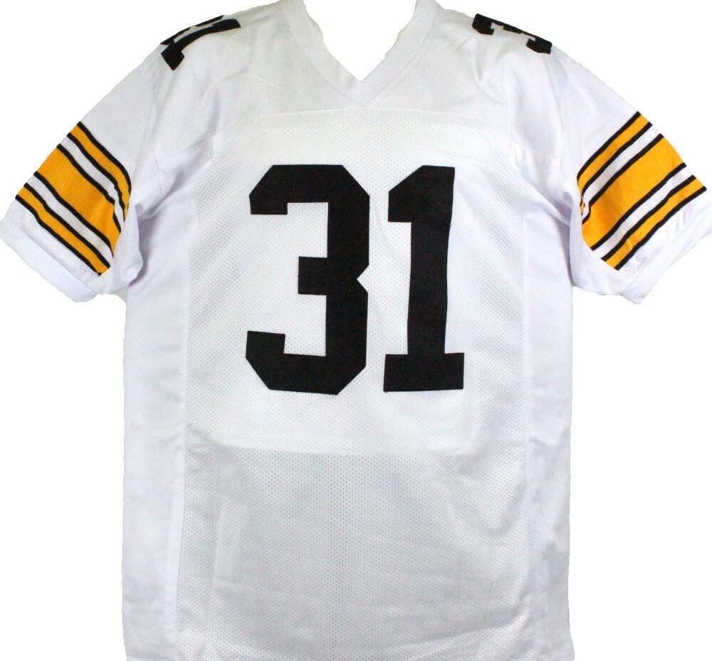 Donnie Shell Autographed Pittsburgh Steelers White Custom Jersey
