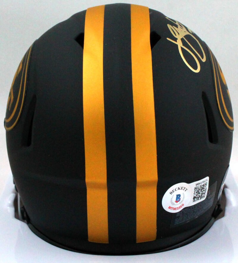 Joe Staley Signed San Francisco 49ers Eclipse Mini Helmet