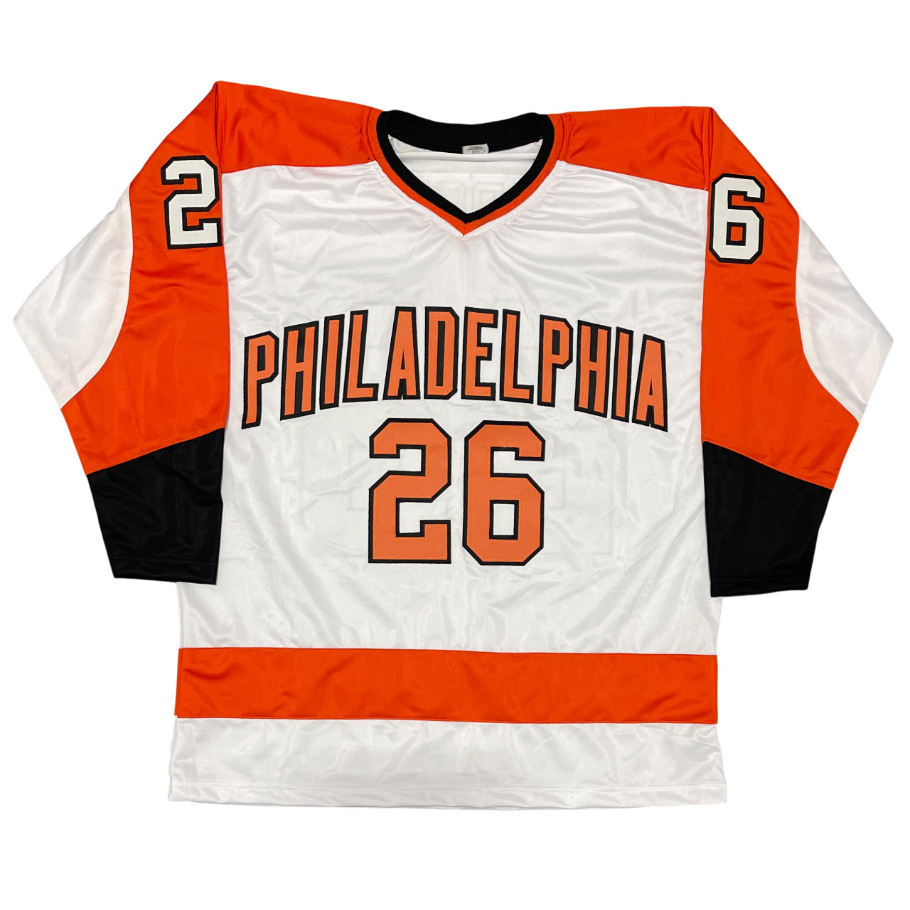 Brian Propp Signed Philadelphia Custom Jersey (1004 Pts Inscription) BAS