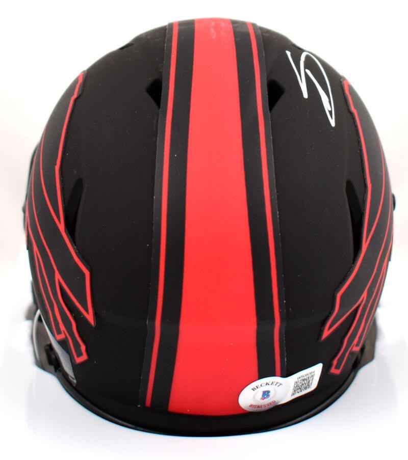 Stefon Diggs Signed Buffalo Bills Eclipse Speed Mini Helmet