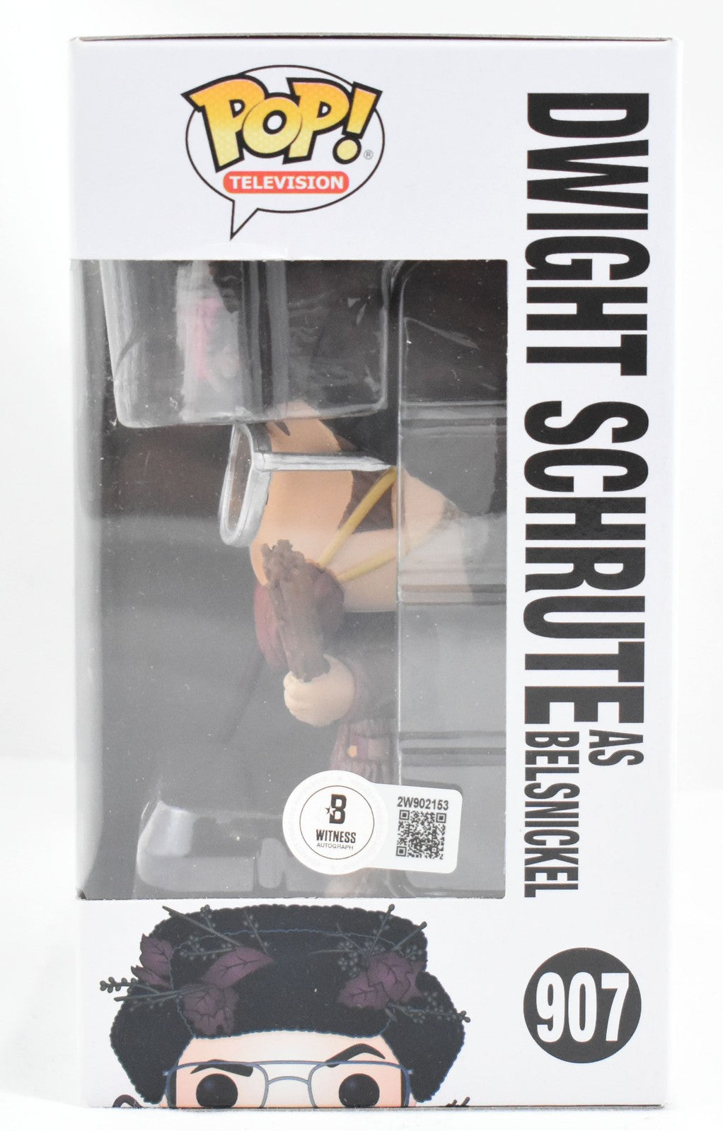 Rainn Wilson Signed Dwight Schrute The Office Funko Pop #907