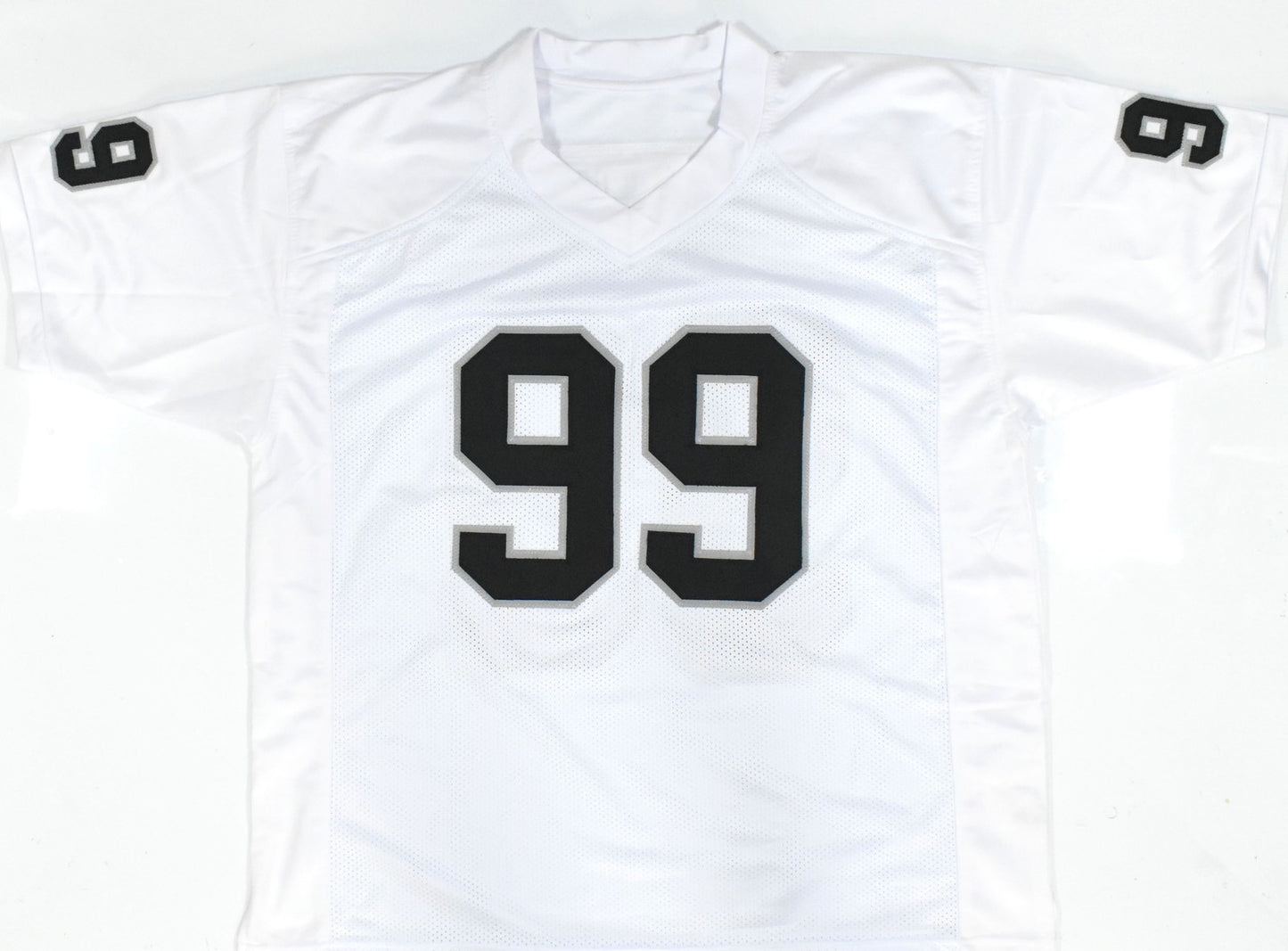 Warren Sapp Autographed Las Vegas Raiders Custom White Jersey
