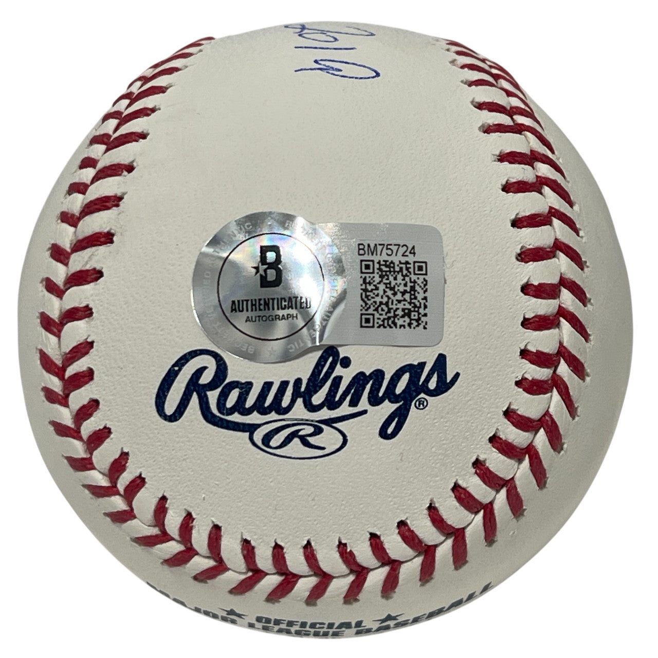 Mike Rizzo Signed Rawlings Official MLB Baseball "WS Champs" Beckett COA