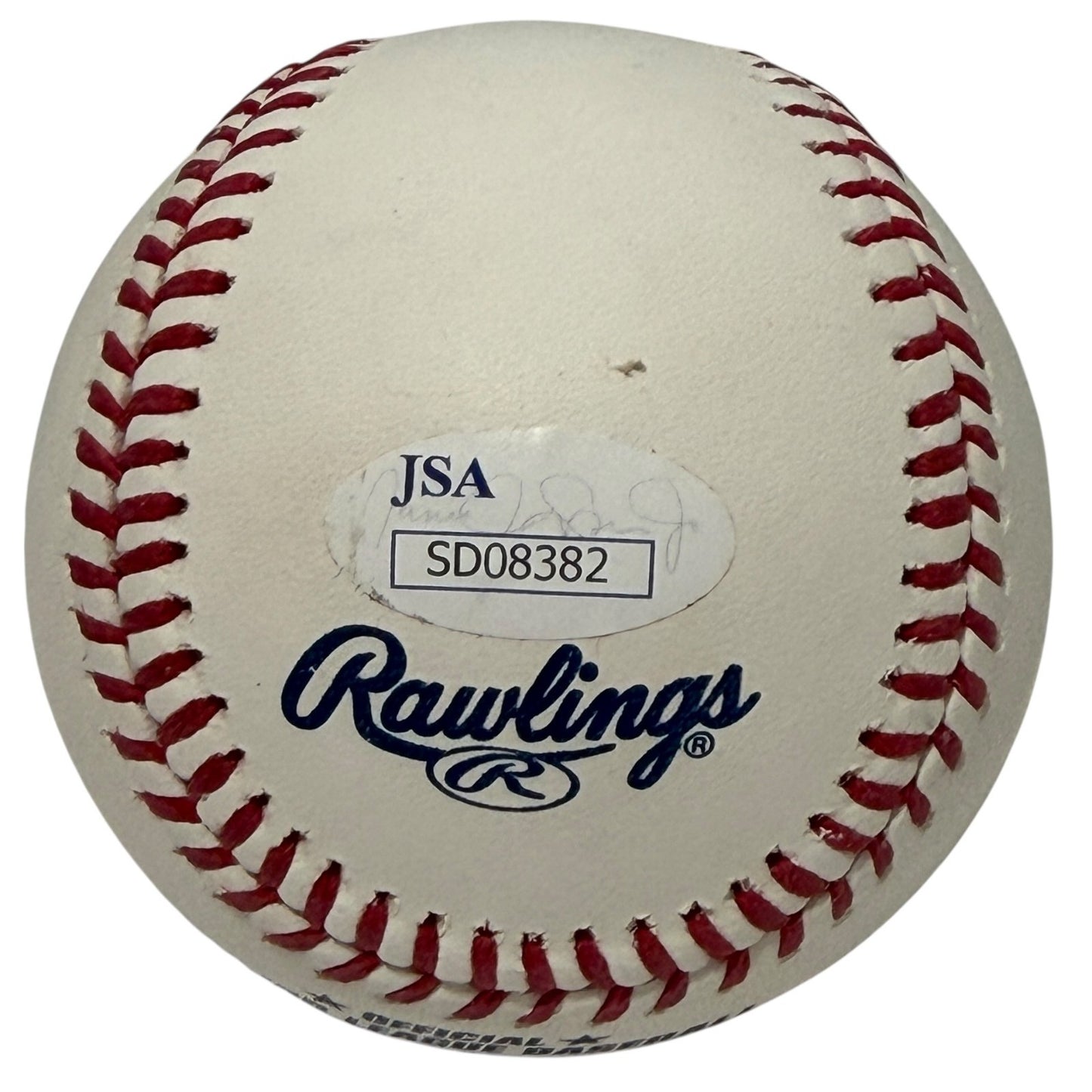 Jack Eichel Autographed ROMLB Baseball (Vegas Golden Knights)