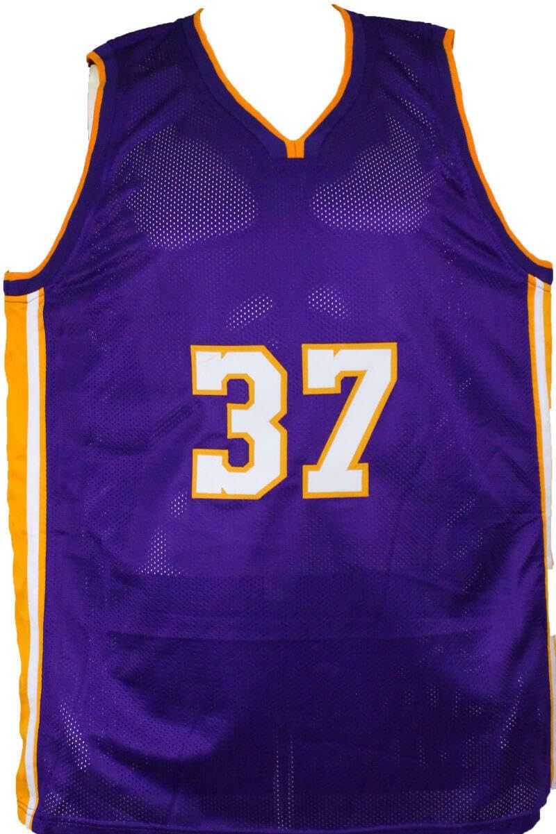 Ron Artest Signed Los Angeles Purple Custom Basketball Jersey