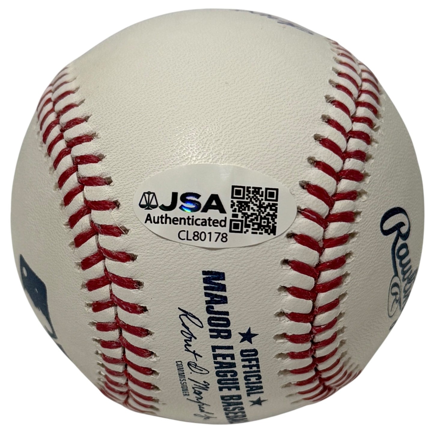 Sammy Sosa Autographed Chicago Cubs ROMLB Baseball (3 Inscriptions) JSA