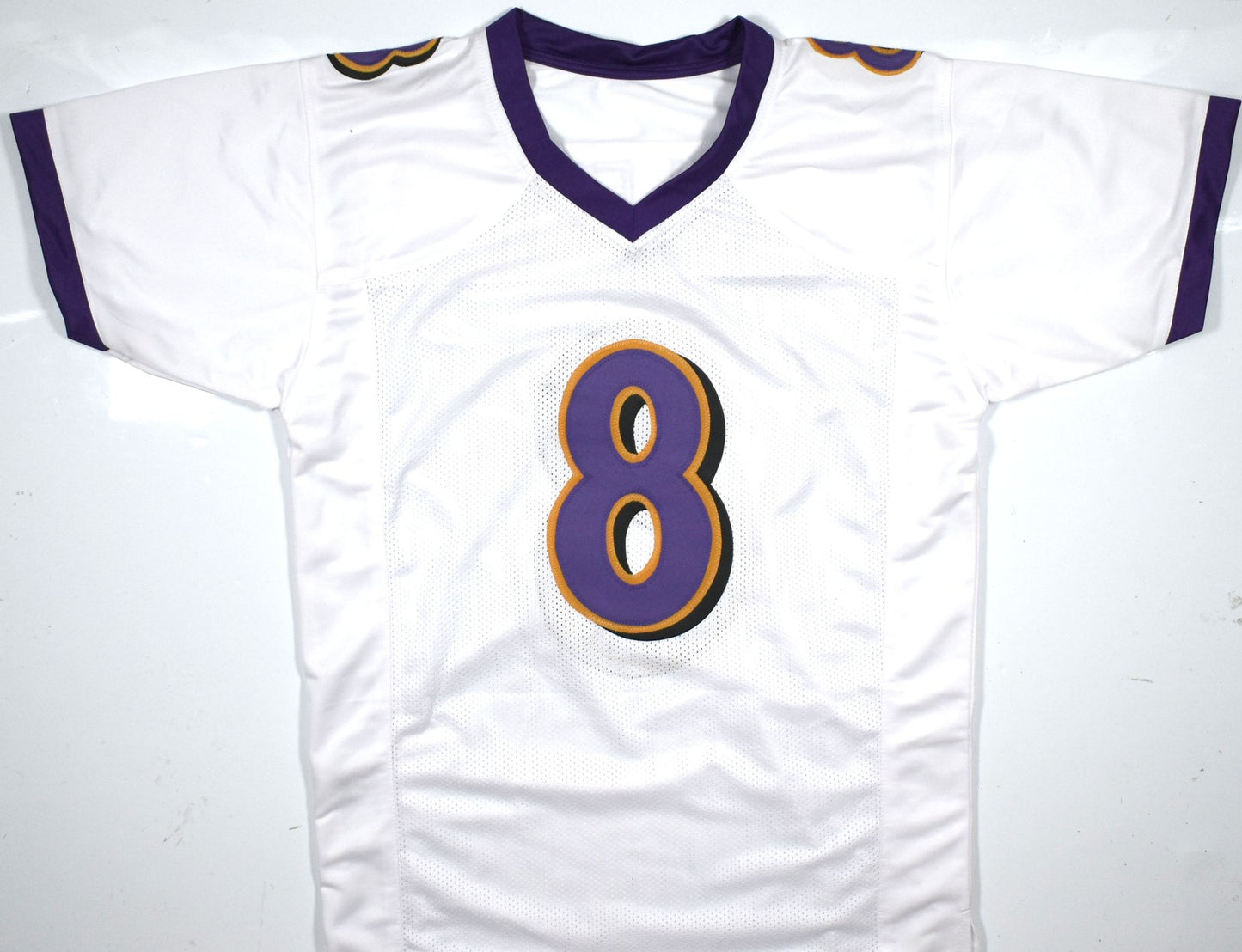 Trent Dilfer Signed White Custom Pro Style Jersey