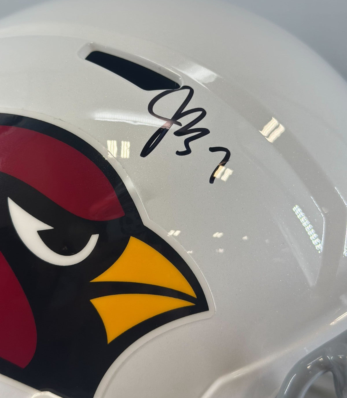 Jacoby Brissett Autographed Arizona Cardinals Full Size Helmet