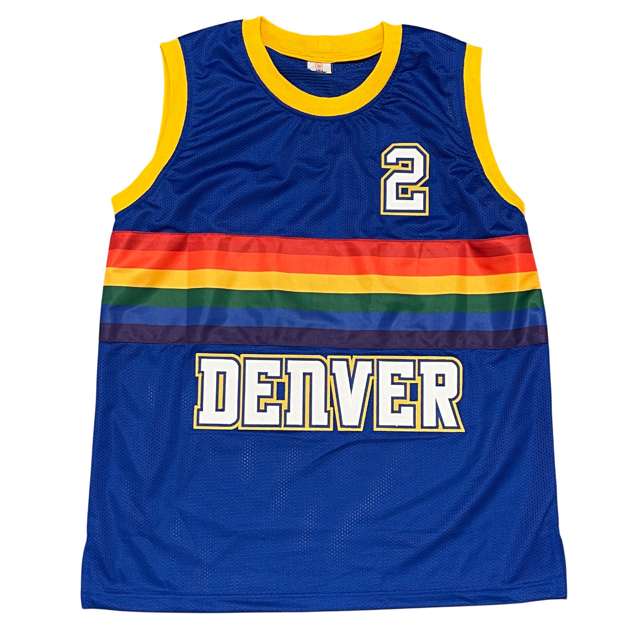 Alex English Denver Nuggets Signed Custom Jersey HOF 97 Beckett BAS
