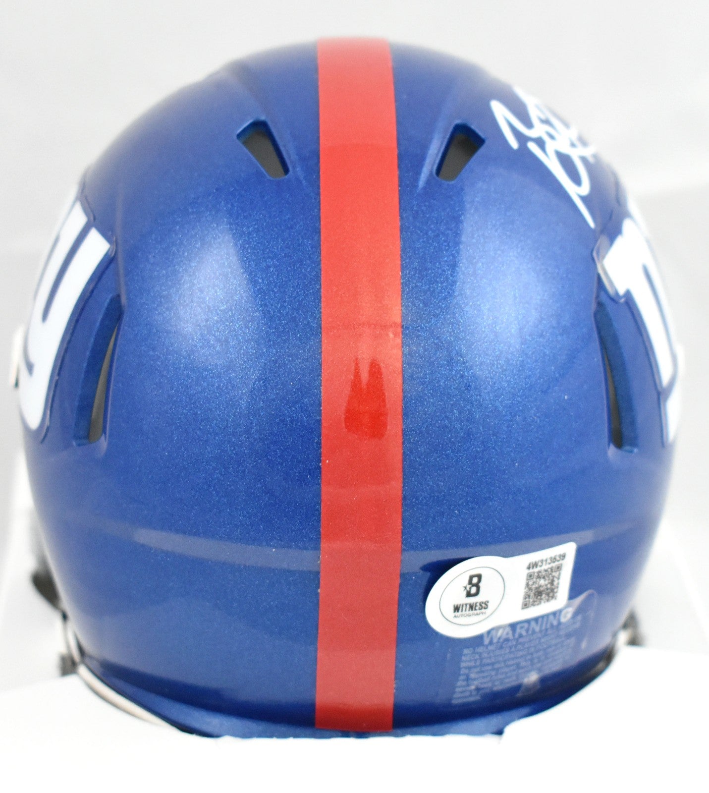 Brian Burns Autographed New York Giants Speed Mini Helmet