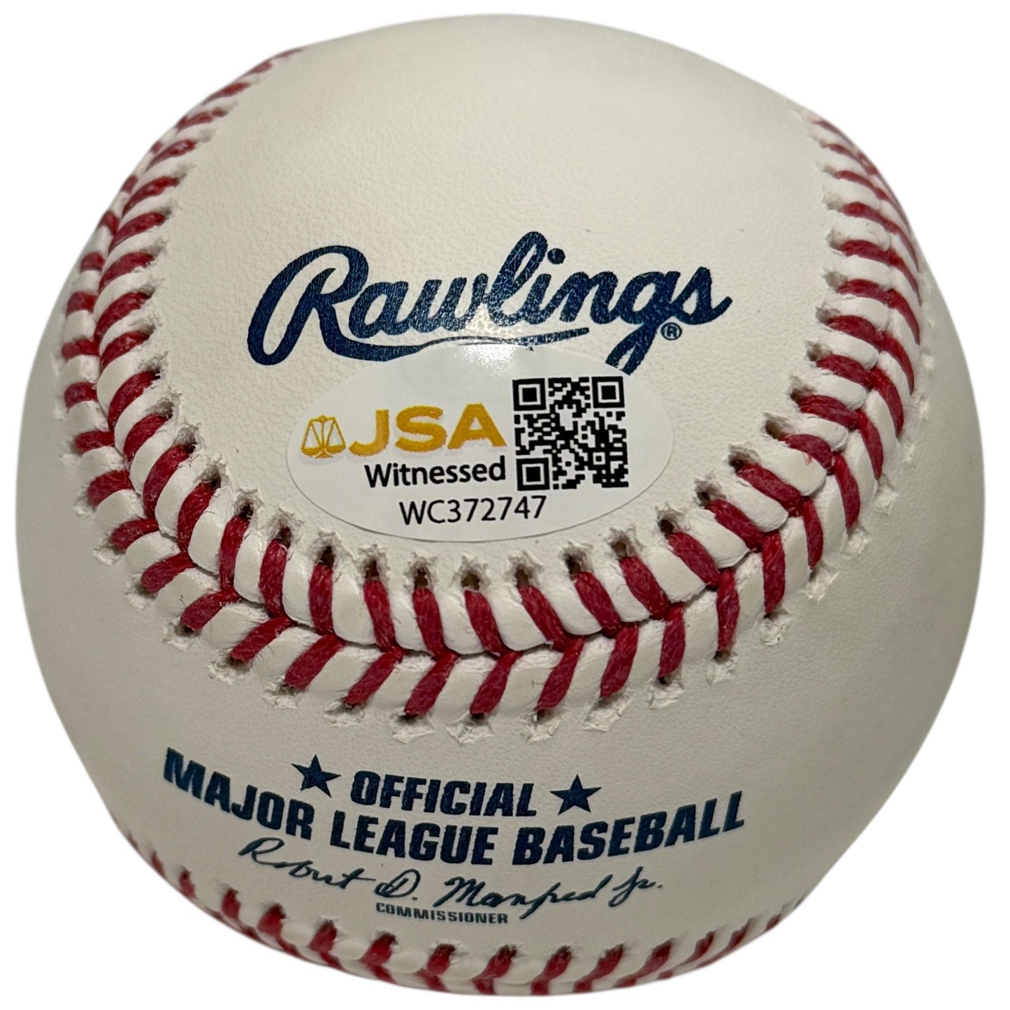 Carl Everett Signed 2005 World Series Inscribed MLB Baseball (JSA)