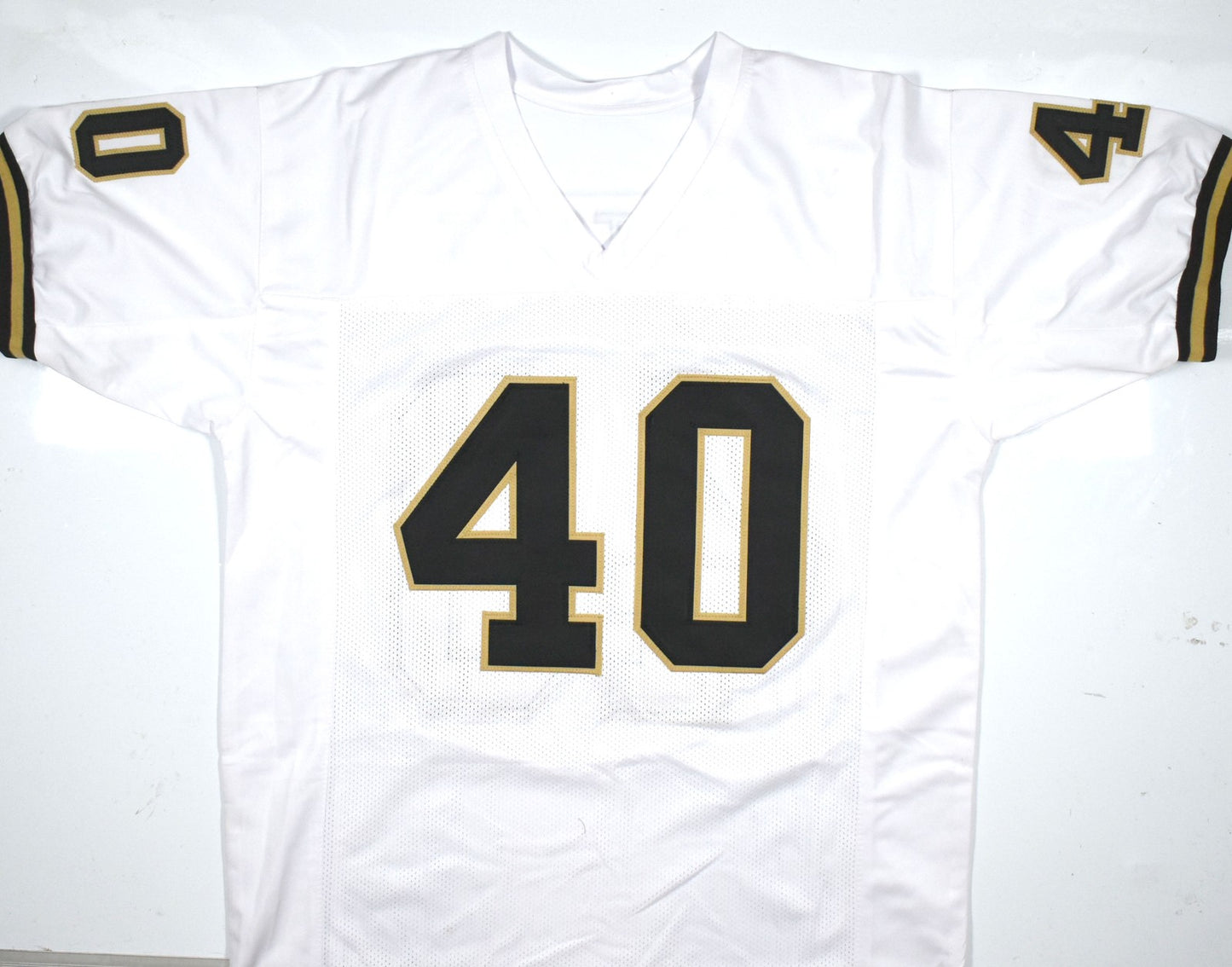 Mike Alstott Autographed Purdue Boilermakers White Jersey
