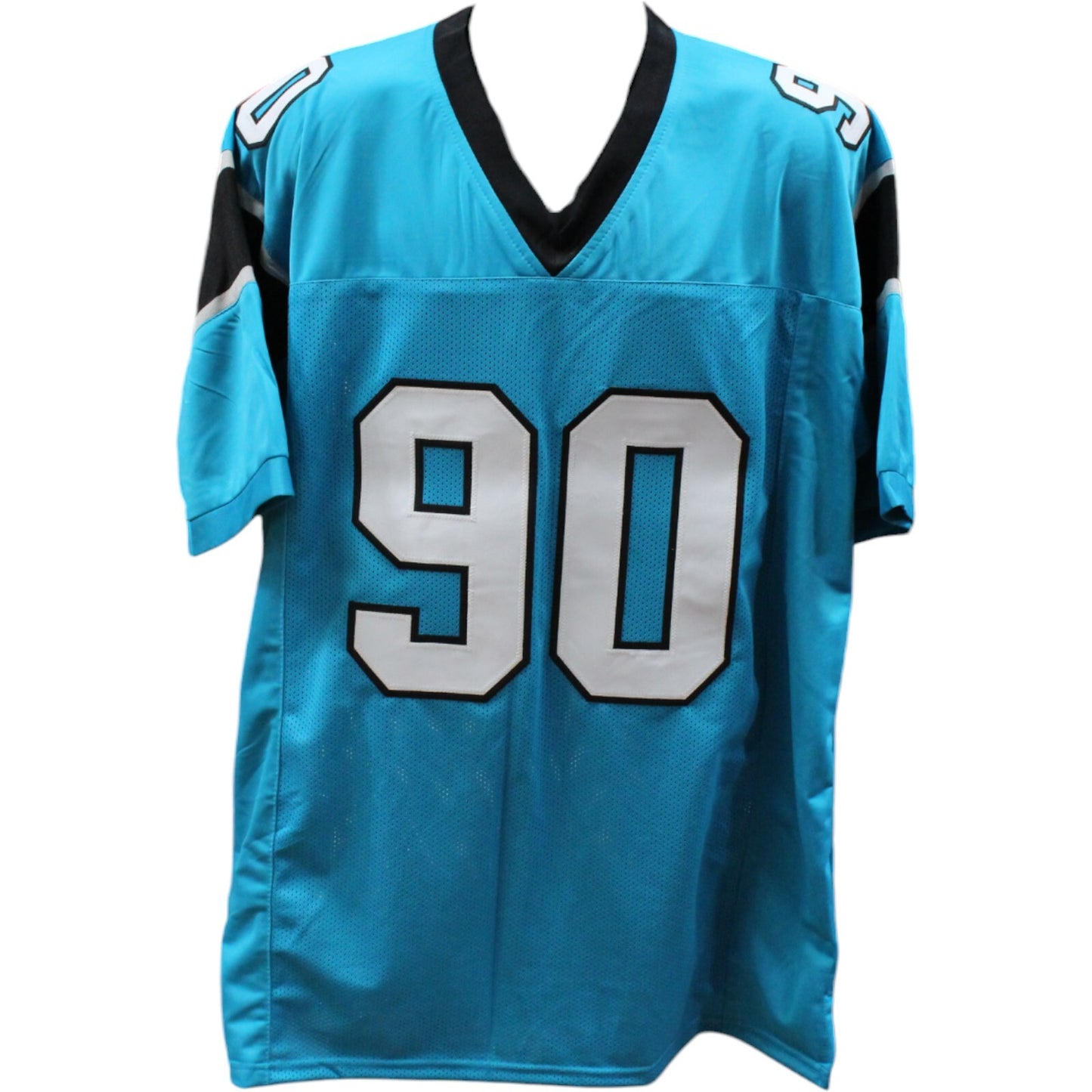 Julius Peppers Autographed Pro Style Jersey (HOF Inscription)