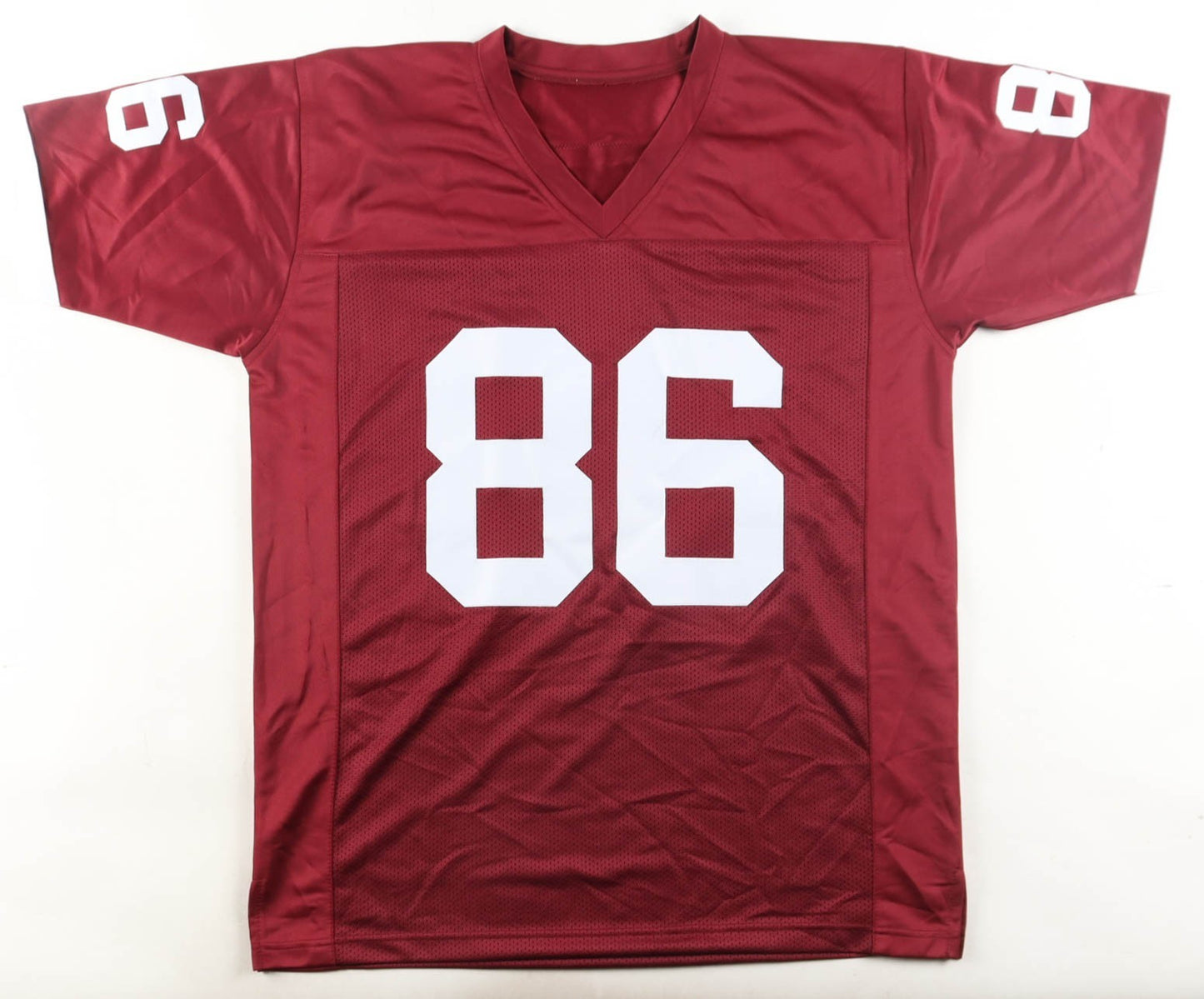 Dan Hampton Signed Arkansas Razorbacks Custom Jersey Beckett COA