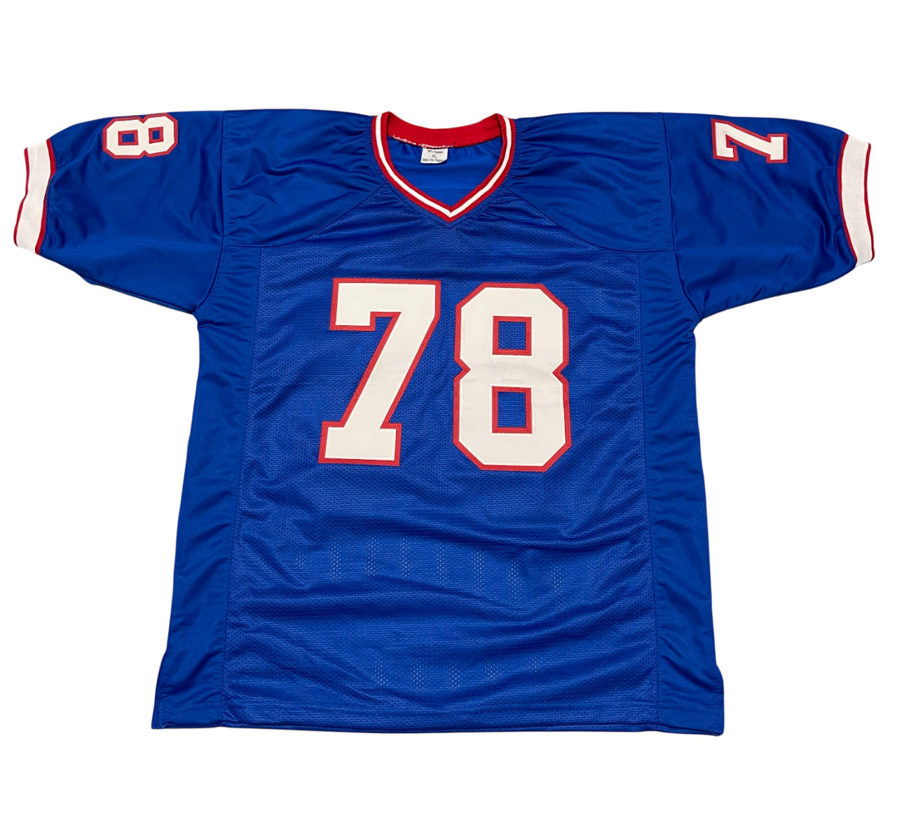 Bruce Smith Signed Buffalo Bills Custom Jersey