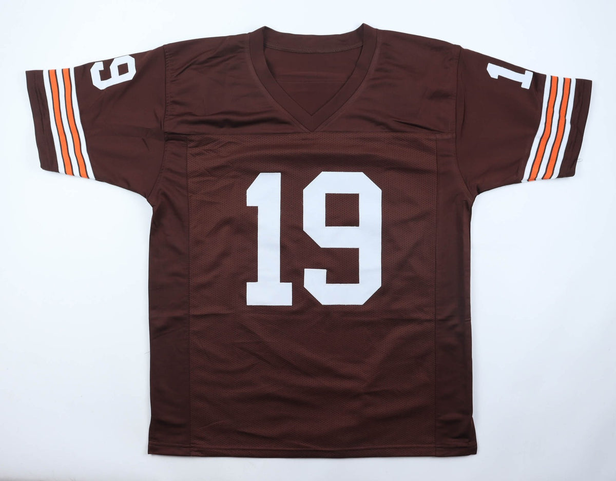 Bernie Kosar Autographed Cleveland Browns Brown Custom Jersey