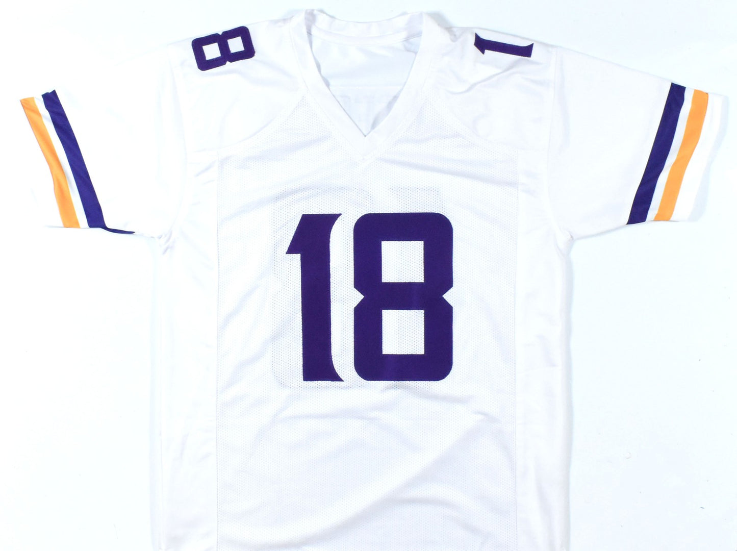 Justin Jefferson Autographed Minnesota Vikings Custom Jersey - White