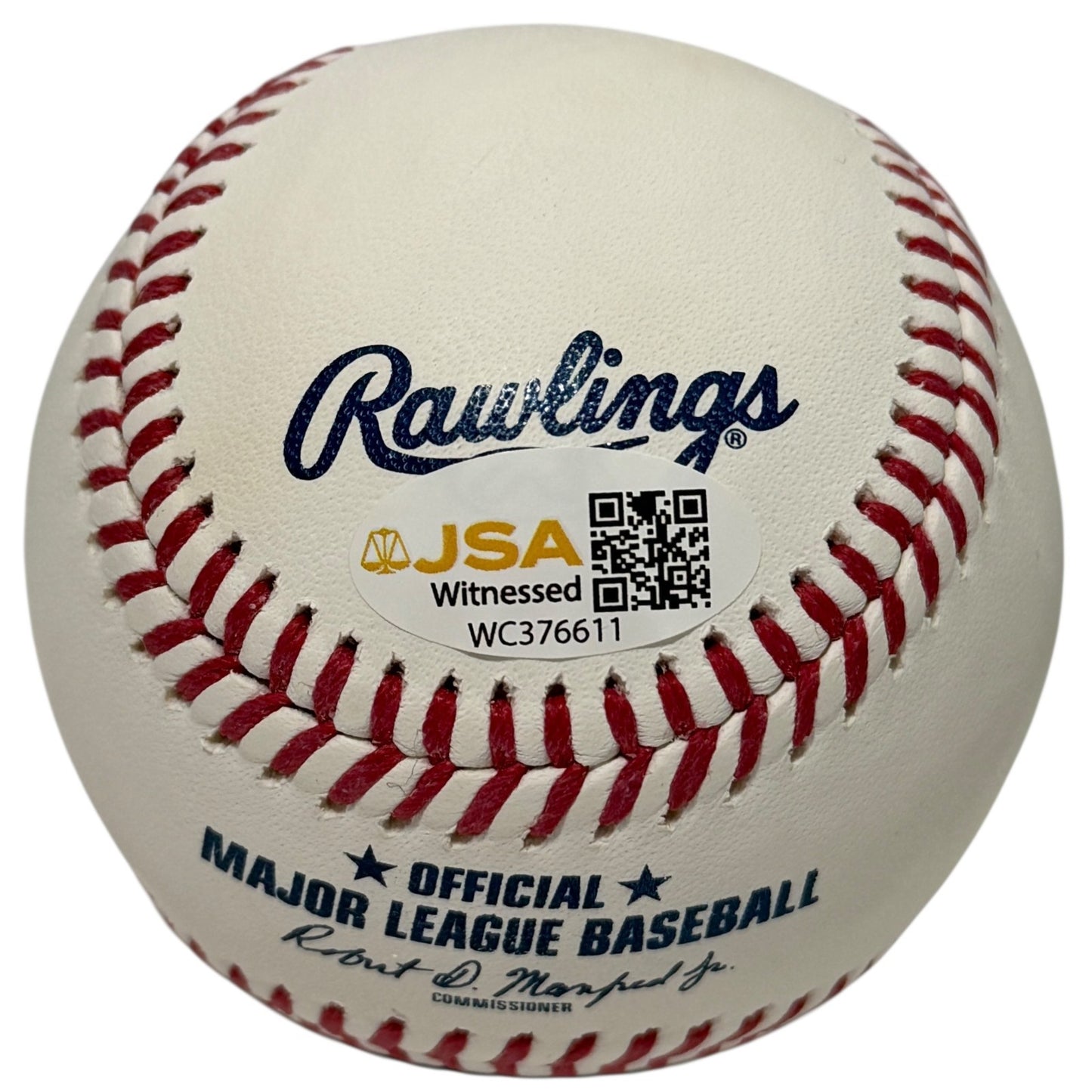 Orlando Hernandez Autographed Rawlings Official Major League Baseball