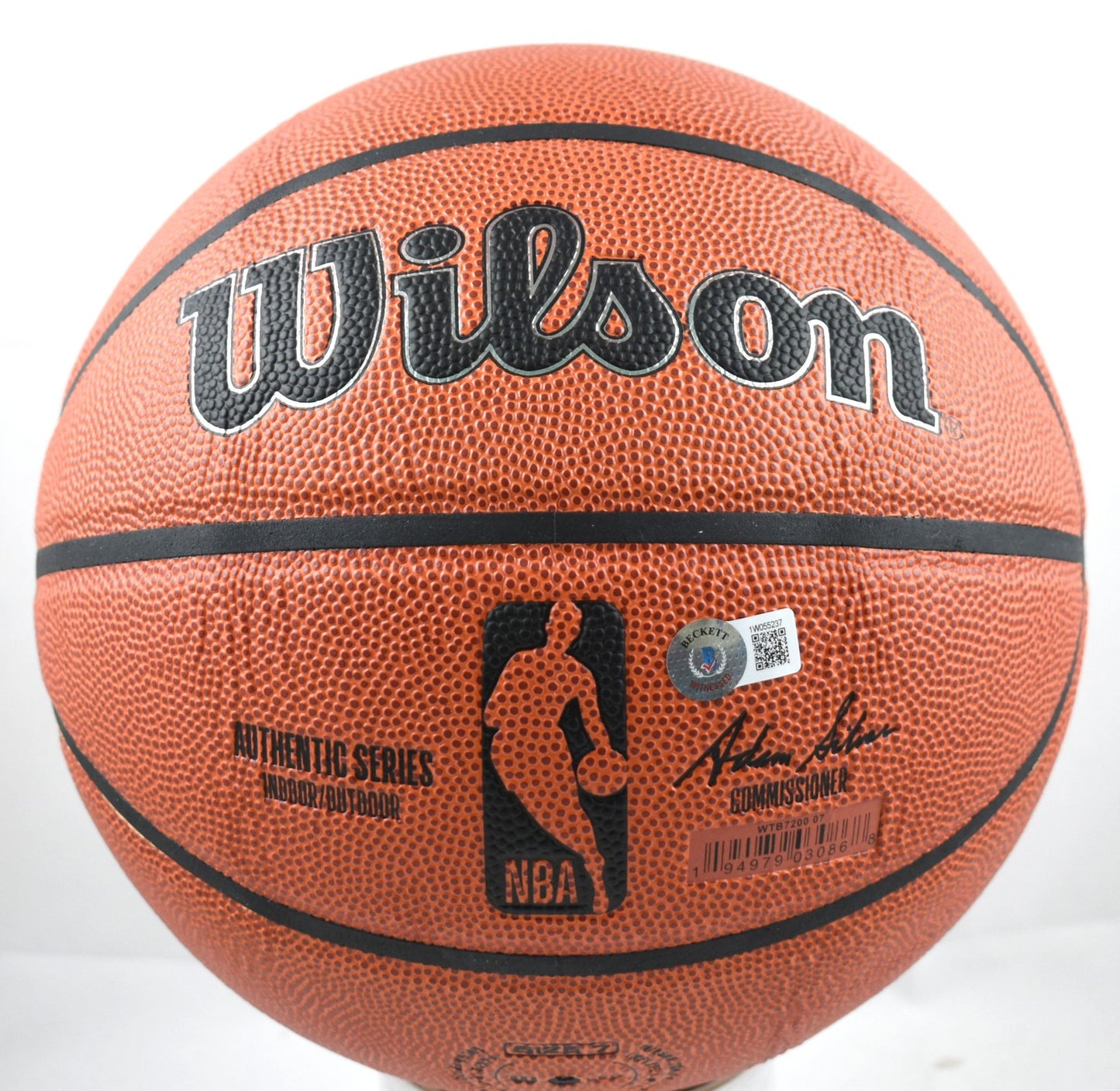 Bob Cousy Autographed Wilson NBA Basketball
