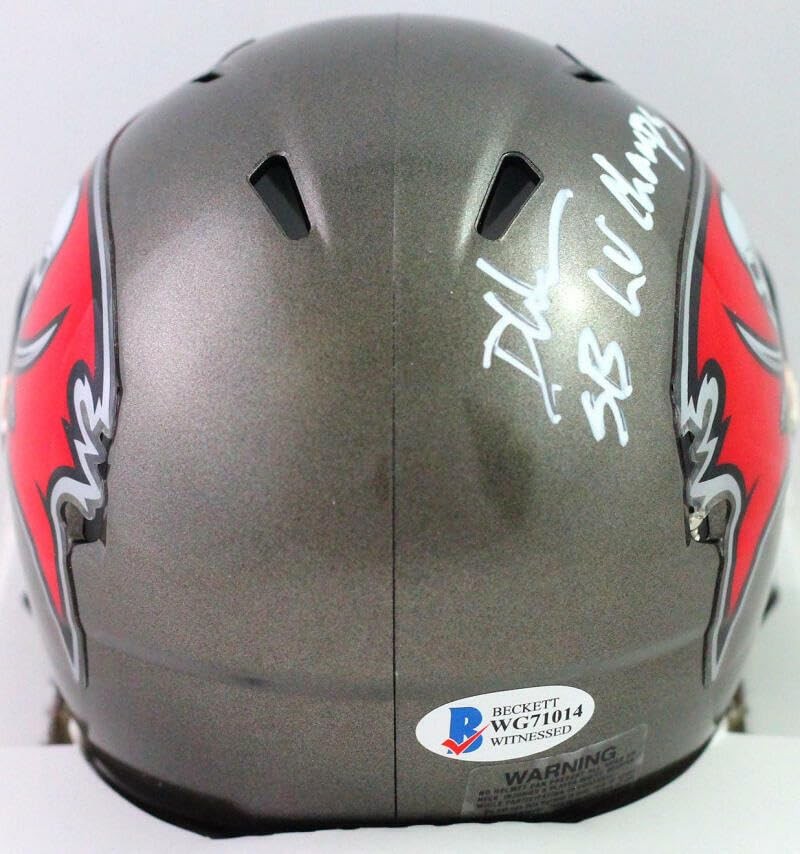 Devin White Signed Tampa Bay Buccaneers Speed Mini Helmet SB Champs