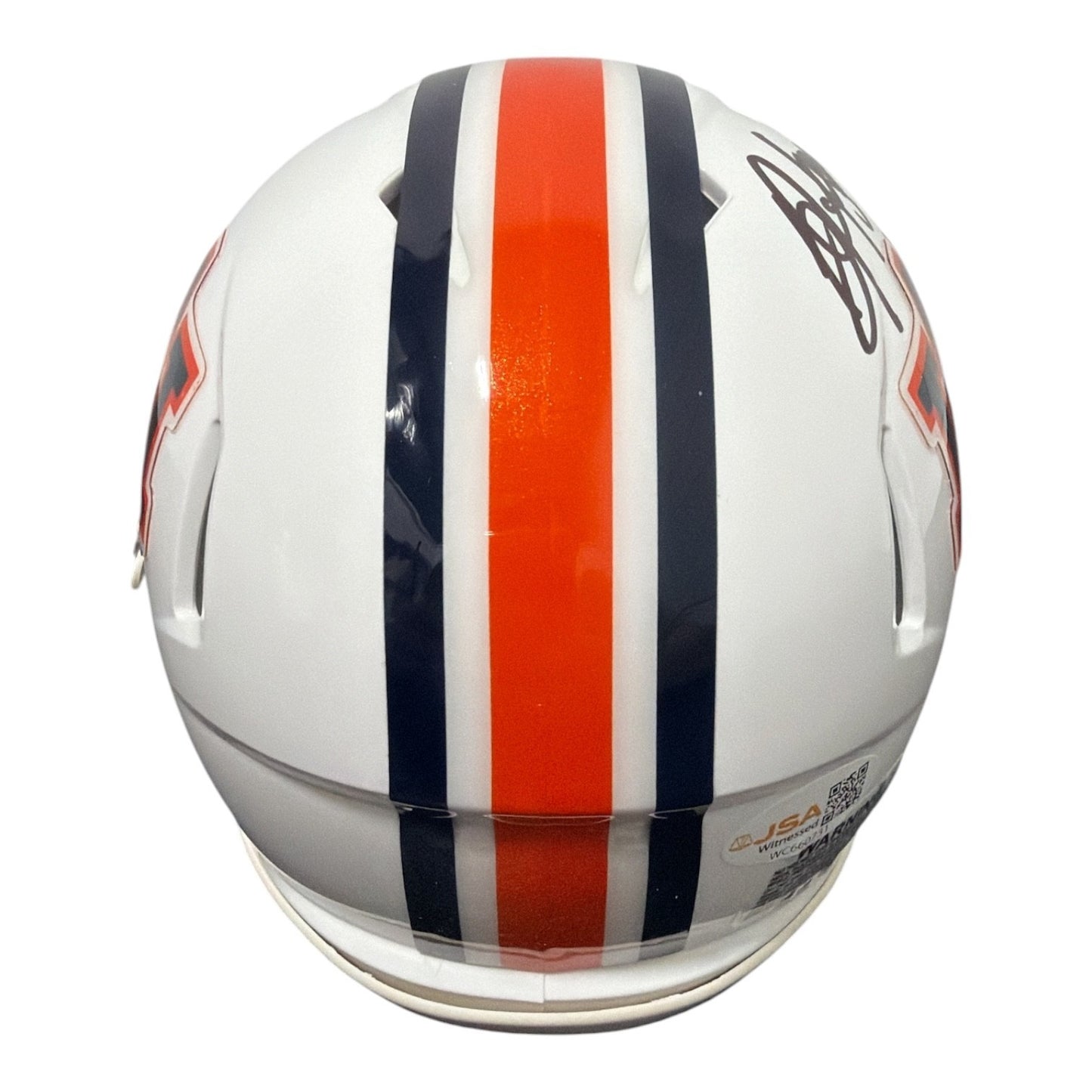 Bo Jackson Signed Auburn Tigers Speed Mini Helmet
