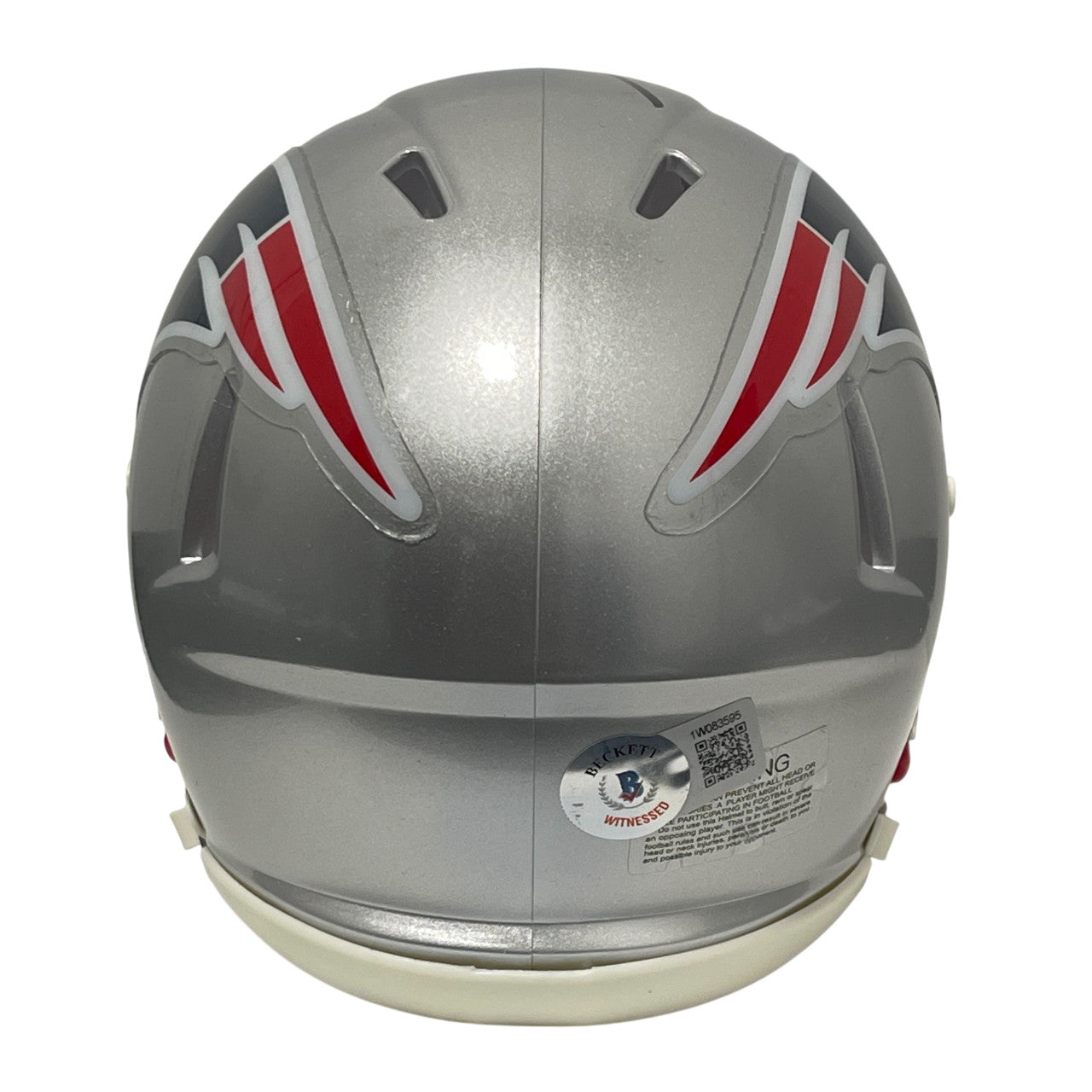 Matthew Slater Signed New England Patriots Speed Mini Helmet 3x SB Champs