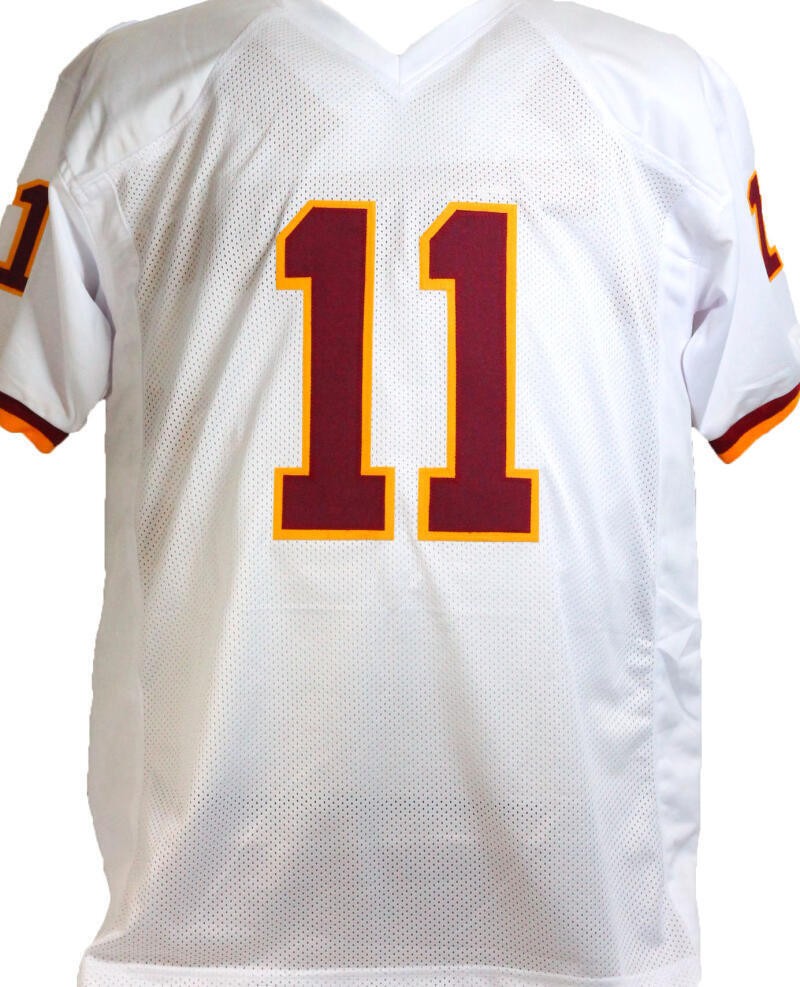 Alex Smith Autographed White Custom Football Jersey