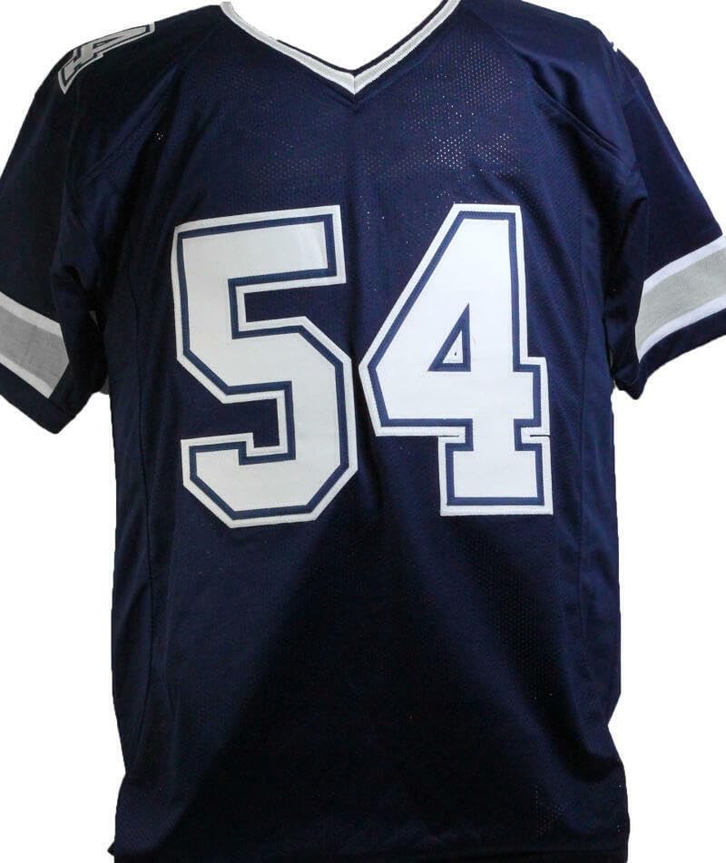 Jaylon Smith Autographed Dallas Cowboys Custom Blue Jersey