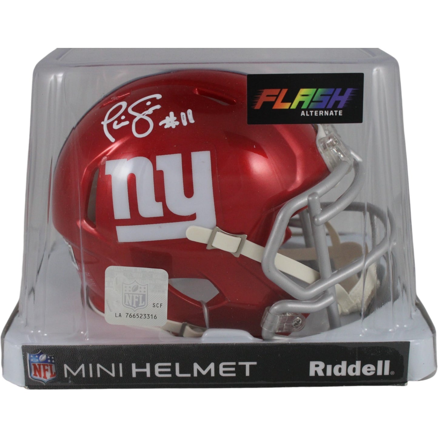 Phil Simms New York Giants Flash Mini Helmet