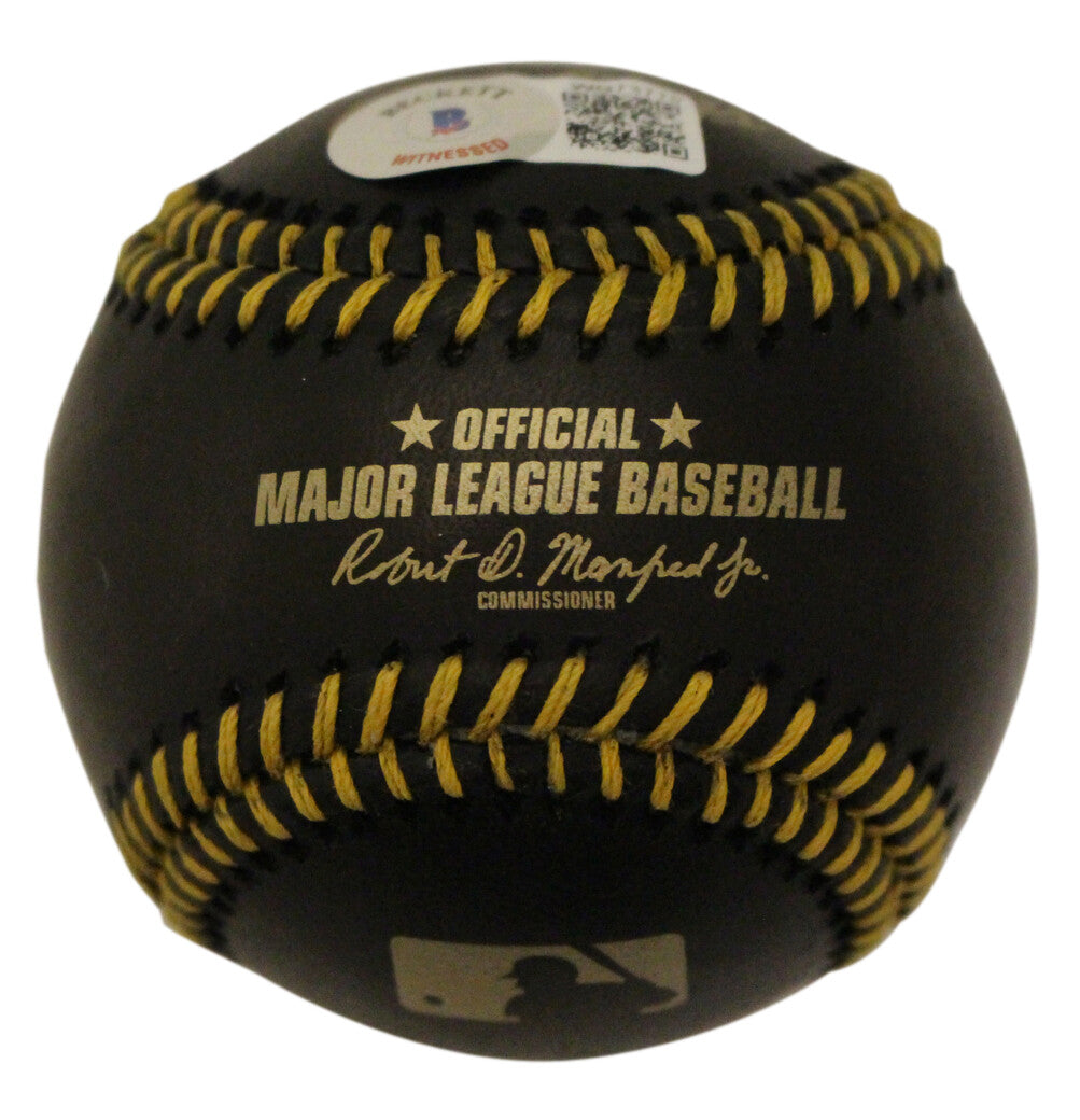 Robin Yount Milwaukee Brewers Autographed Black Official Major League Baseball