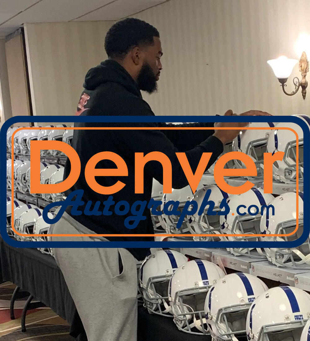 Jacoby Brissett Signed Indianapolis Colts Full Size Authentic Speed Helmet
