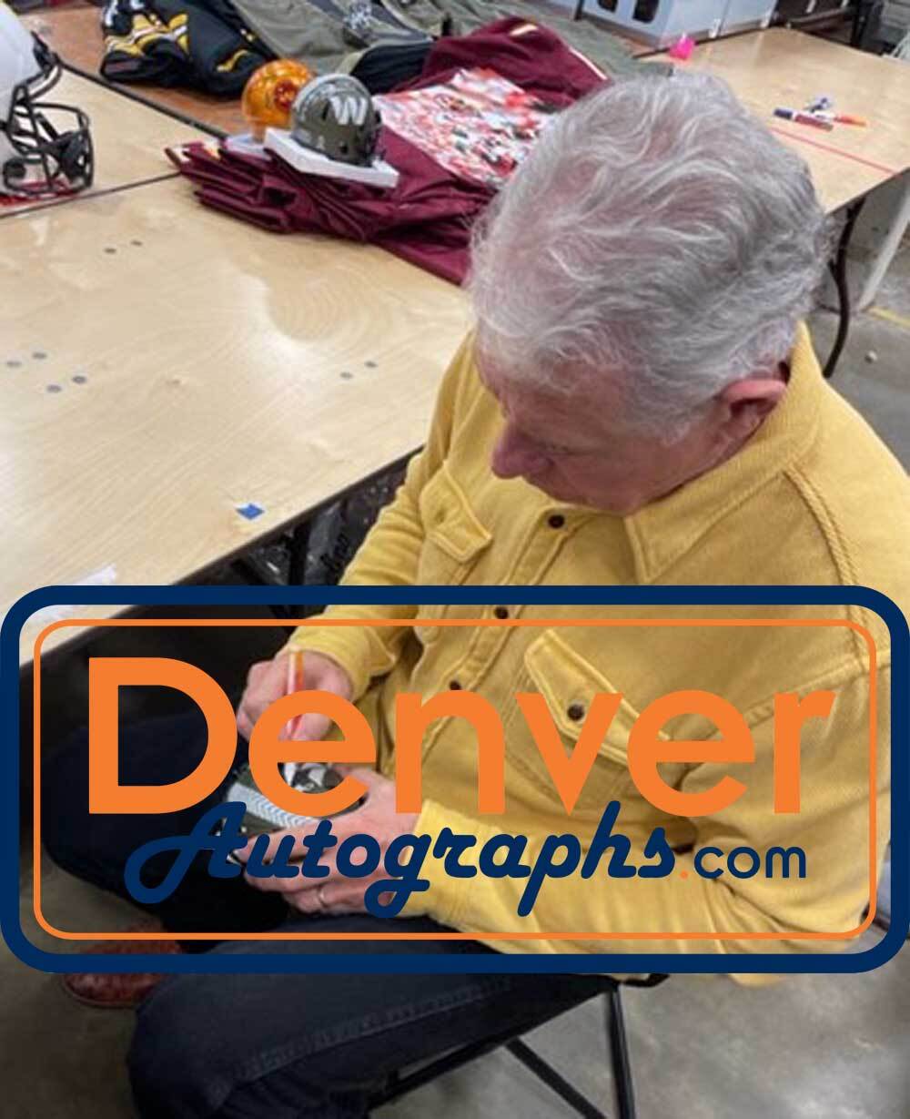 John Riggins Signed Washington Commanders Salute Speed Mini Helmet (BAS)