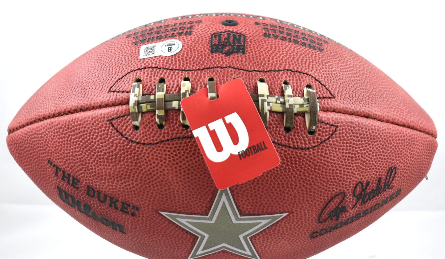 Deion Sanders Signed Dallas Cowboys Showcase Duke Football