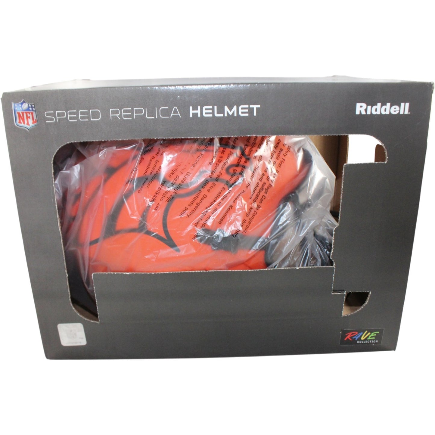 DeMarcus Ware Full Size Helmet - Signed Denver Broncos Rave Edition
