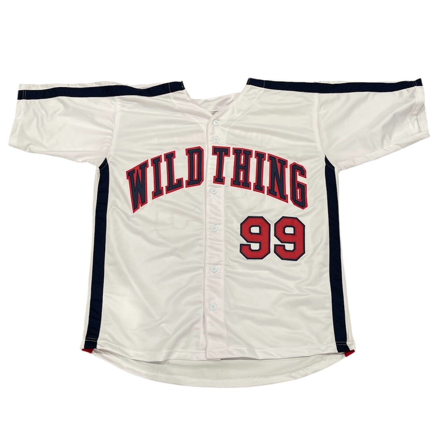 Charlie Sheen Signed Major League Wild Thing Jersey (Blow Me Ump!) BAS COA