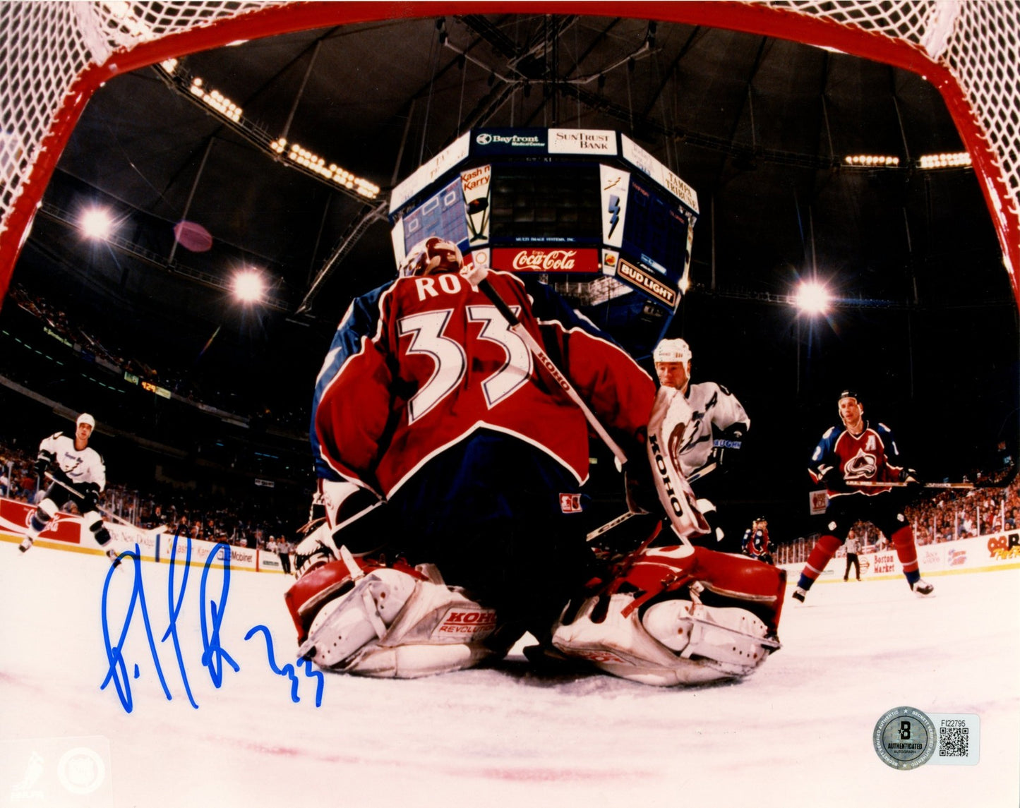 Patrick Roy Autographed Colorado Avalanche 8x10 Photo