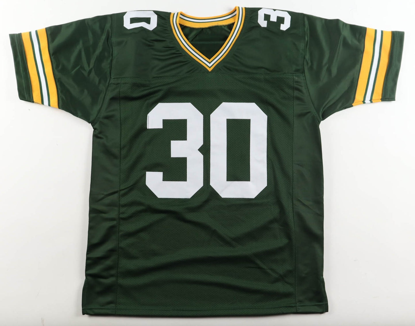 Ahman Green Autographed Green Bay Packers Custom Jersey
