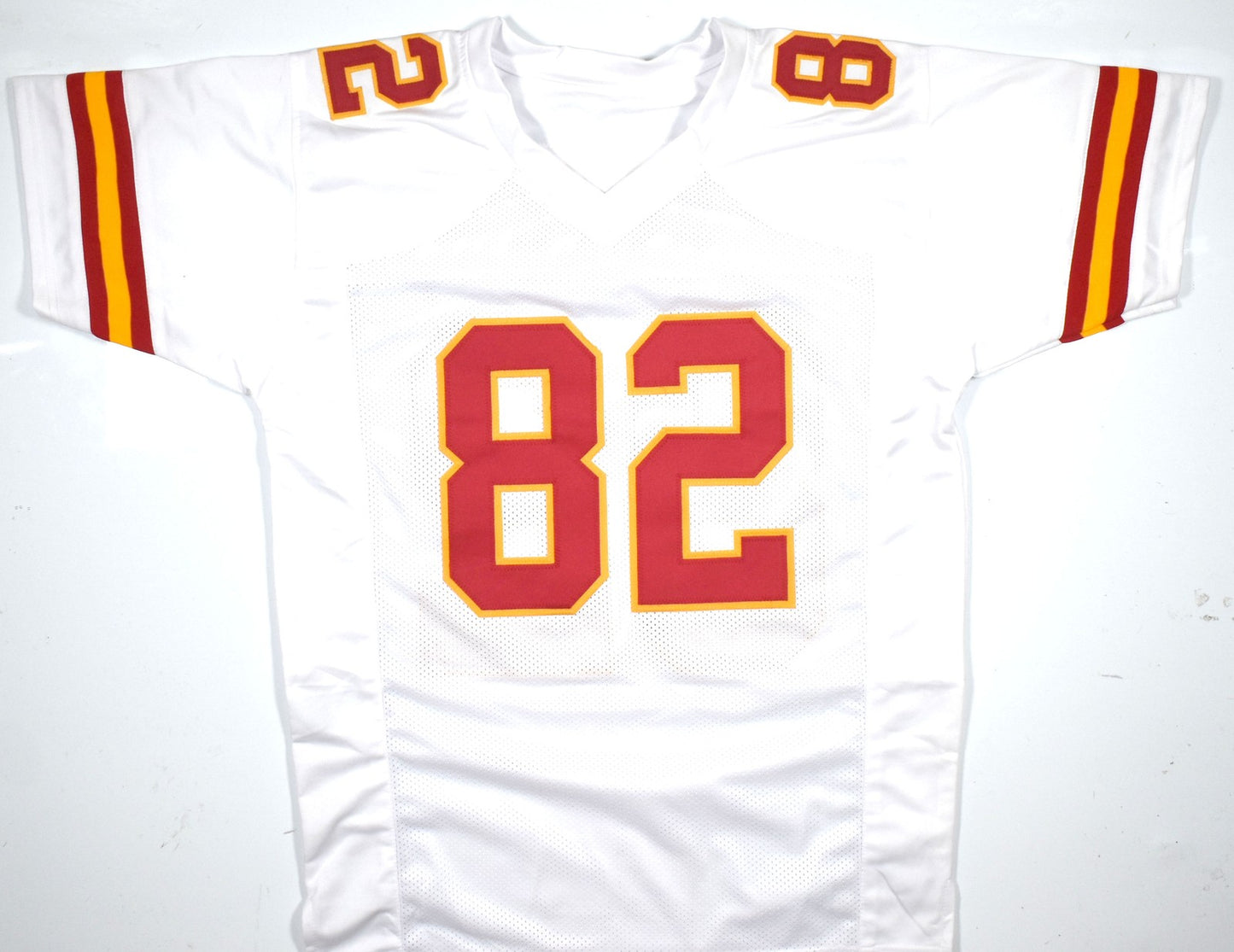 Dwayne Bowe Signed Kansas City Chiefs White Custom Jersey