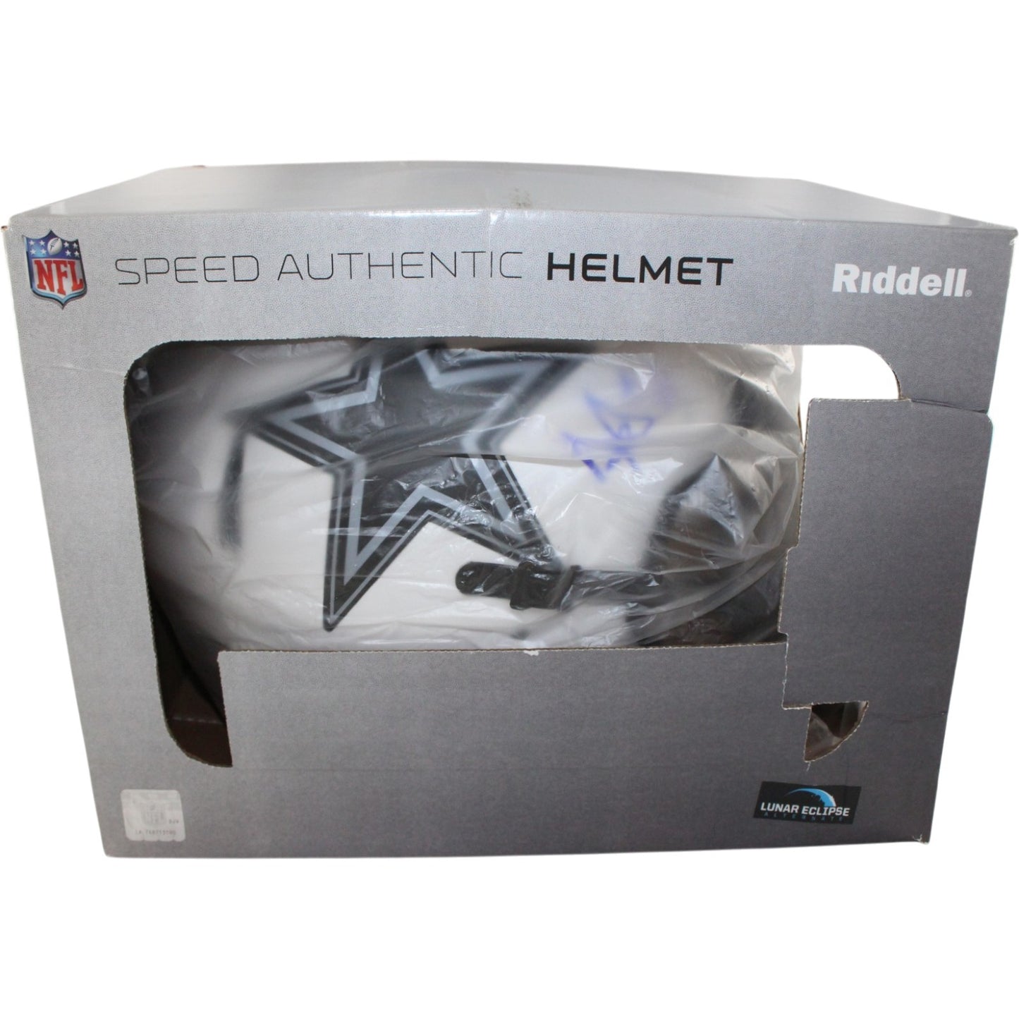 Dak Prescott Autographed Dallas Cowboys Full Size Authentic Lunar Helmet