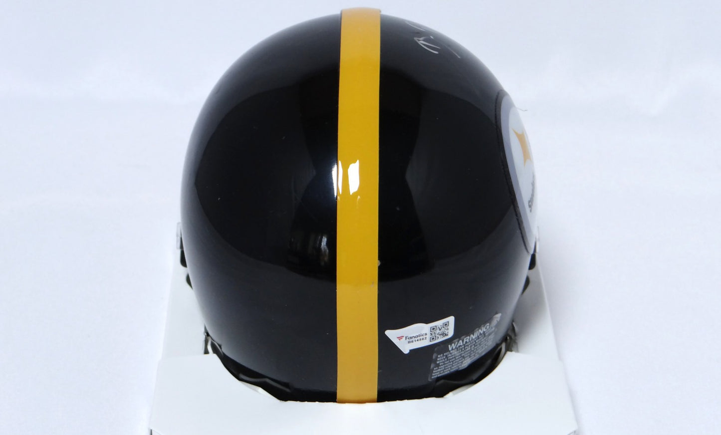 Ben Roethlisberger Signed Pittsburgh Steelers Silver Mini Helmet