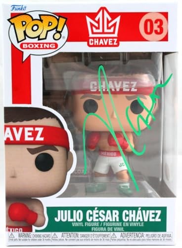 Julio Cesar Chavez Signed Funko Pop Figurine #03