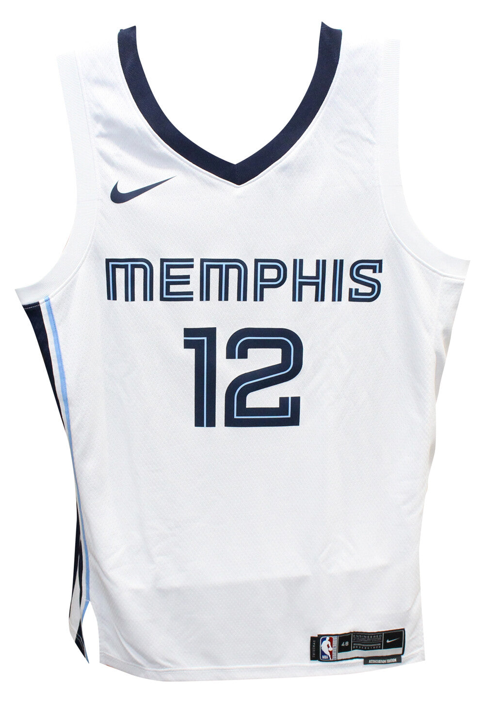 Ja Morant Memphis Grizzlies Autographed White Nike Jersey