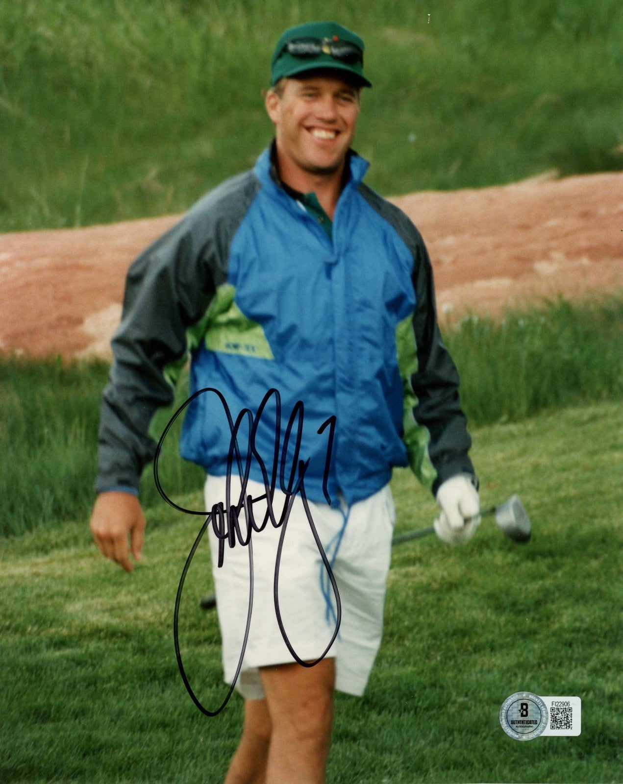 John Elway Autographed Denver Broncos 8x10 Photo
